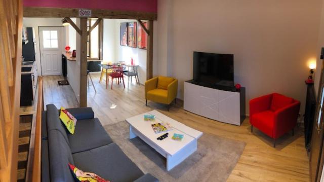 Maison Avec Garage Pop' Appart' Laon Exterior foto